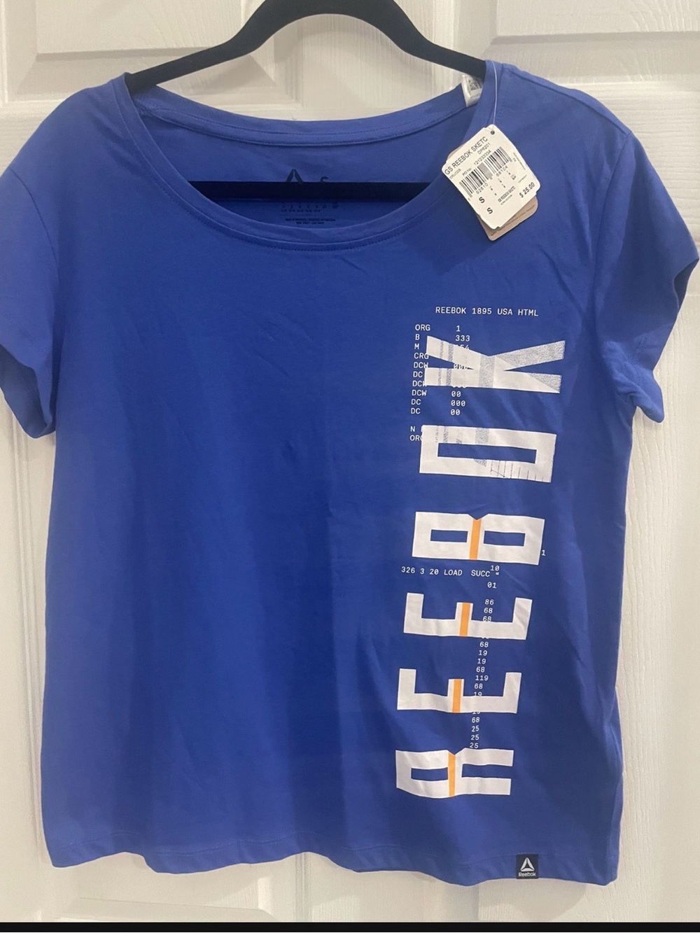 Reebok Women’s Royal Blue Short Sleeve Graphic Tee